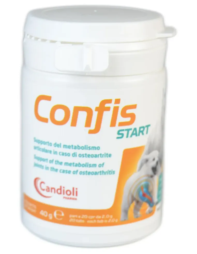 Confis Start Candioli 20 compresse appetibili da 2 g - 40 g  