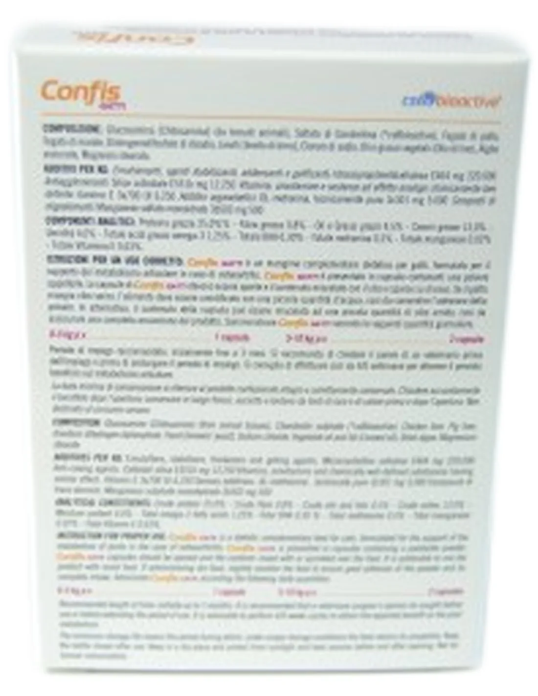 Confis Gatti Candioli 15 capsule appetibili da 0,5 g - 7,5 g  
