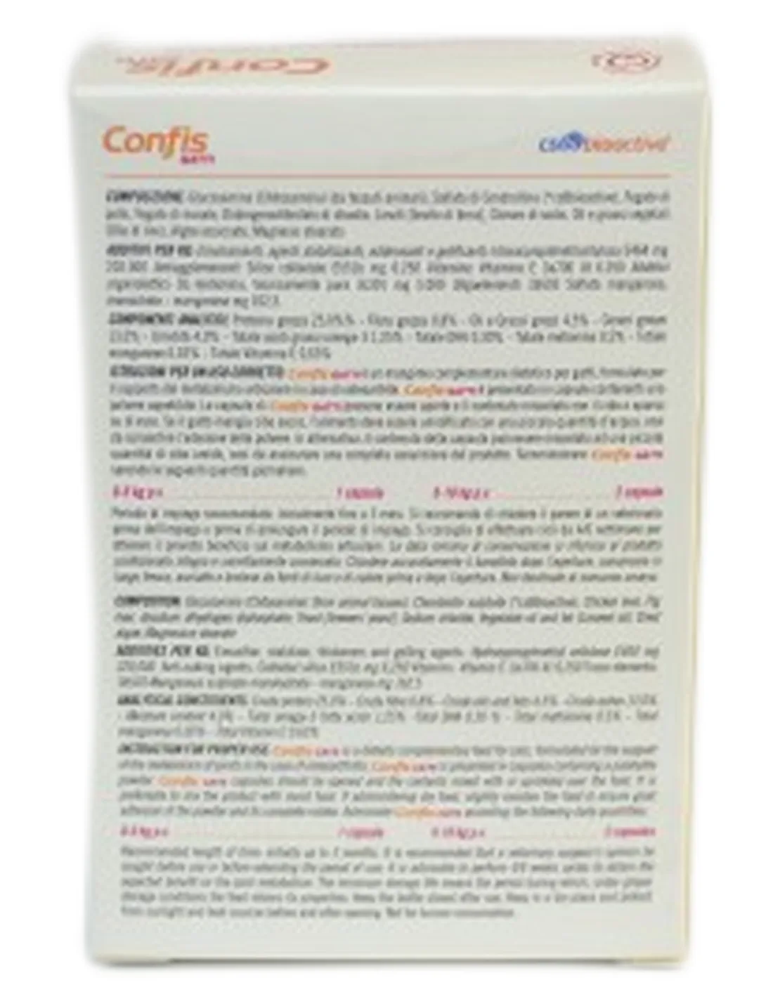 Confis Gatti 45 capsule   Confis Gatti 45 capsule