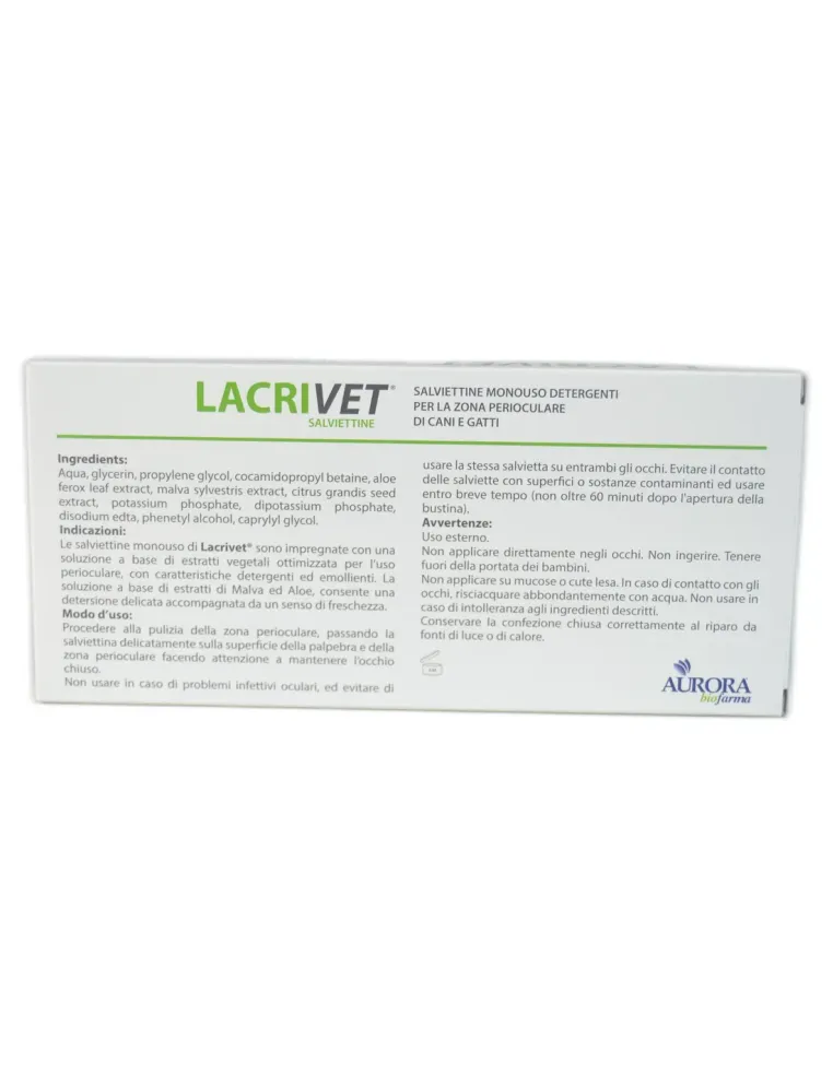 Lacrivet 15 salviette  