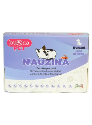 Nauzina Buona Pet 12 cerotti 4,2 g  