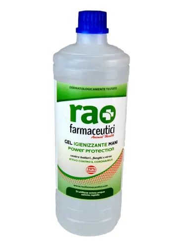 Gel per mani Power Protection Rao Farmaceutici 1 L  