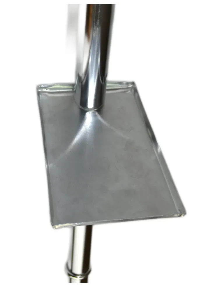 Dispenser con piantana ad infrarossi per sapone e gel