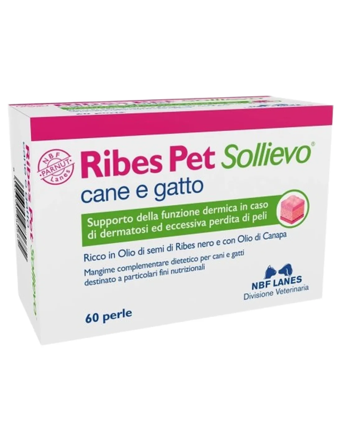 Ribes Pet Sollievo cane e gatto 60 perle  