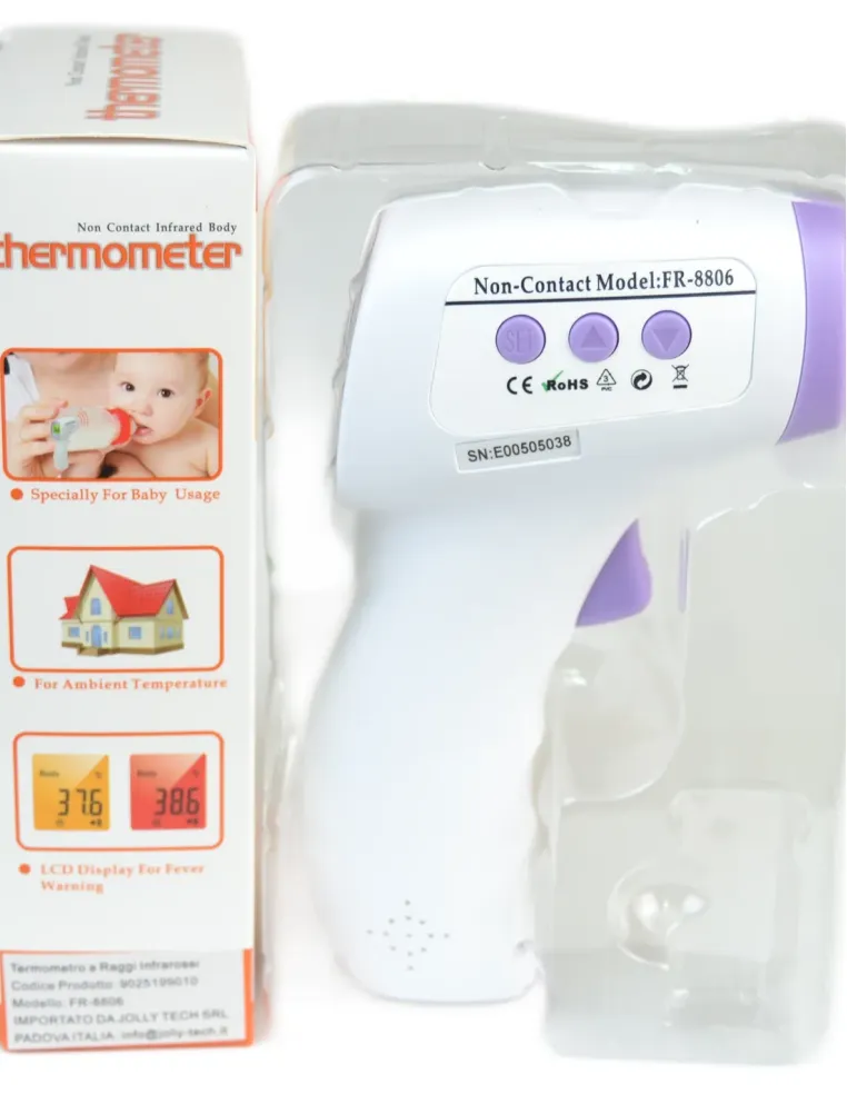 Termoscanner Infrarossi Termometro Digitale Senza Contatto  