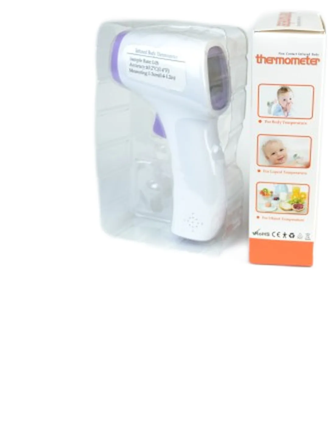 Termoscanner Infrarossi Termometro Digitale Senza Contatto  