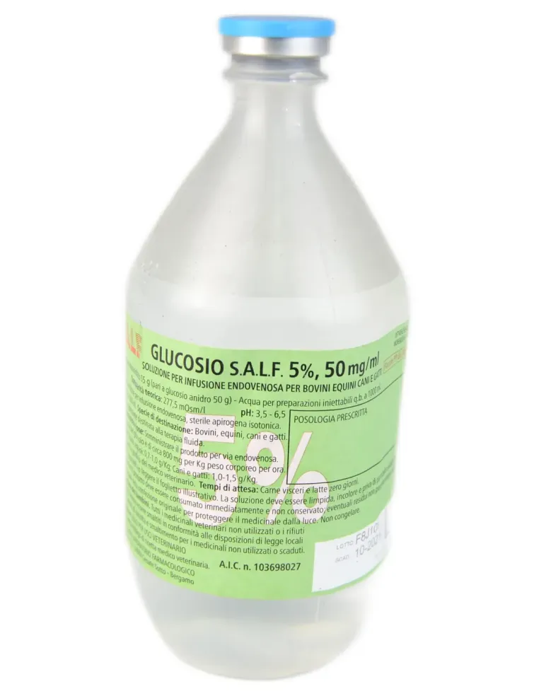 Glucosio Salf 5% 50mg/ml 500 ml  