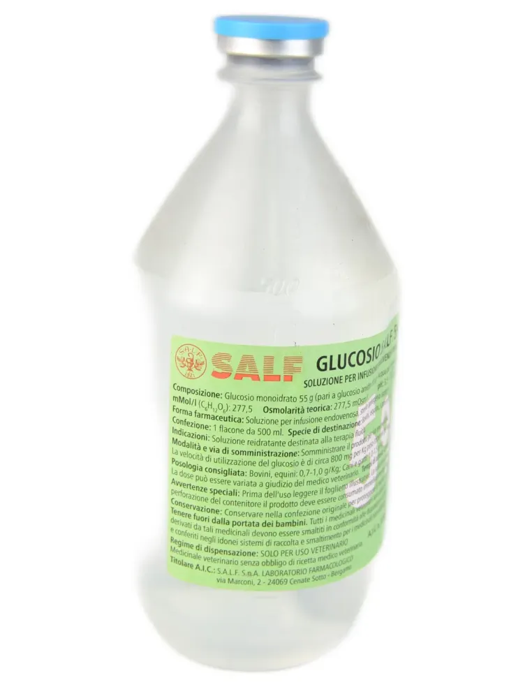 Glucosio Salf 5% 50mg/ml 500 ml  