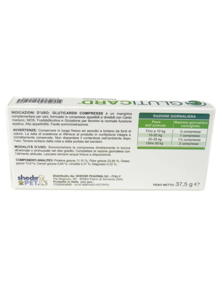 Gluticard Shedir Pharma 30 compresse da 1259 mg  