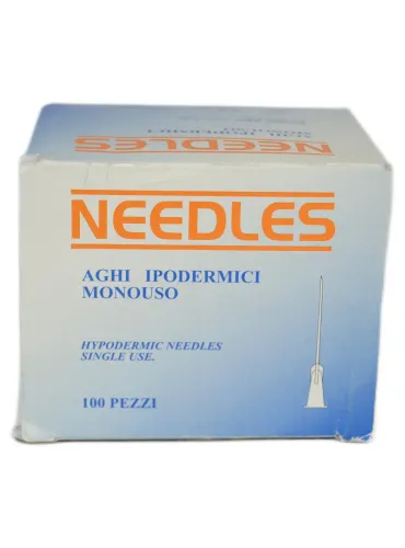 Needles Aghi Ipodermici Monouso 100 pezzi  