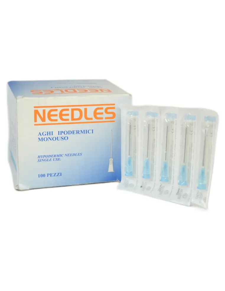 Needles Aghi Ipodermici Monouso 100 pezzi  