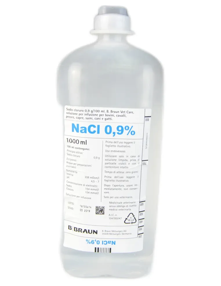 Sodio Cloruro 0,9% 1000 L Braun  