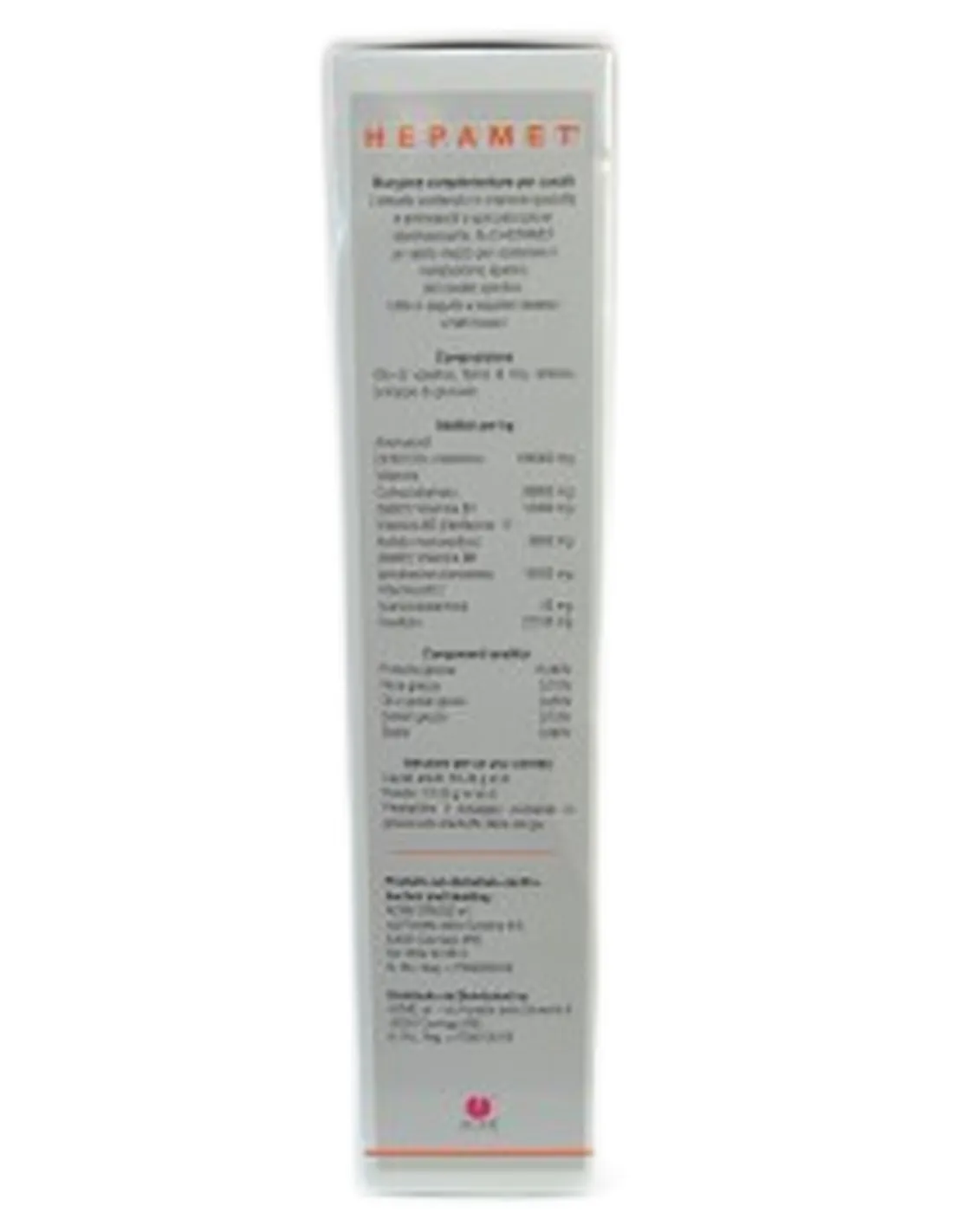 Hepamet Acme sospensione orale pasta 5 siringhe 100 g  