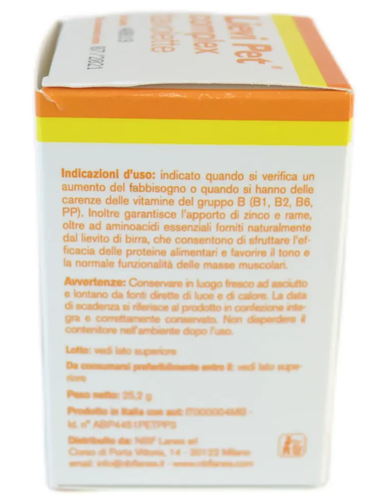 Lievi Pet Complex NBF 70 tavolette  