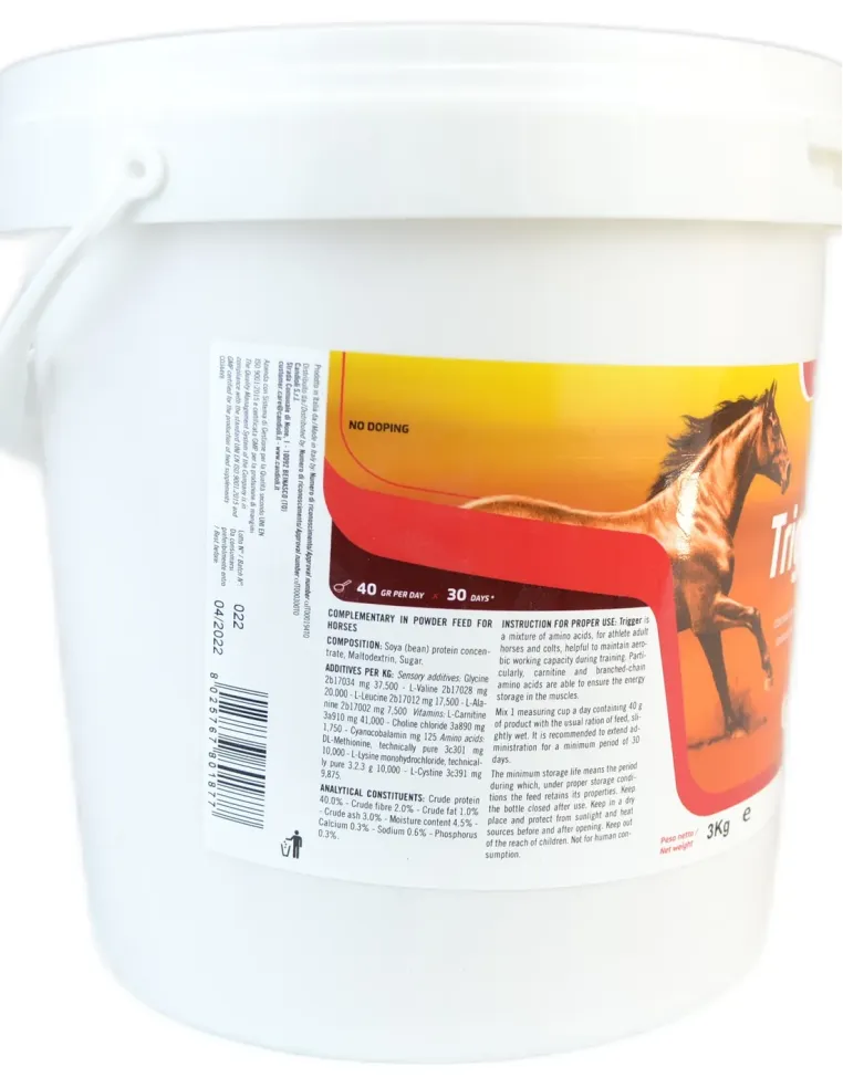 Trigger Candioli sospensione orale polvere 3 kg  