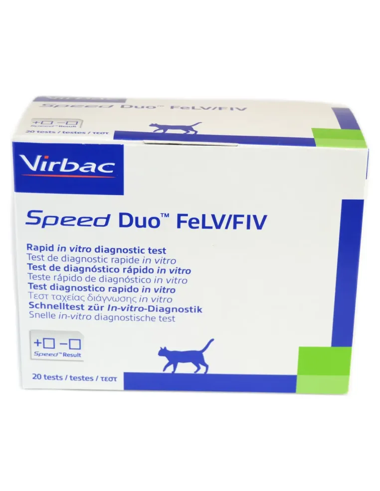 Speed Duo Felv-Fiv 20 Virbac 20 tests  