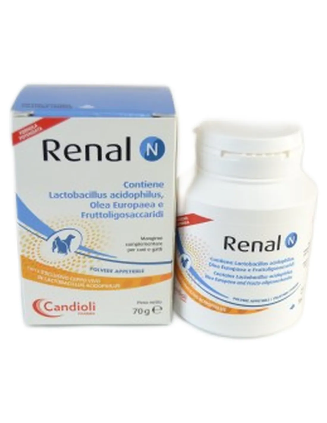 Renal N Candioli mangime complementare 70 g   Renal N Candioli mangime complementare 70 g
