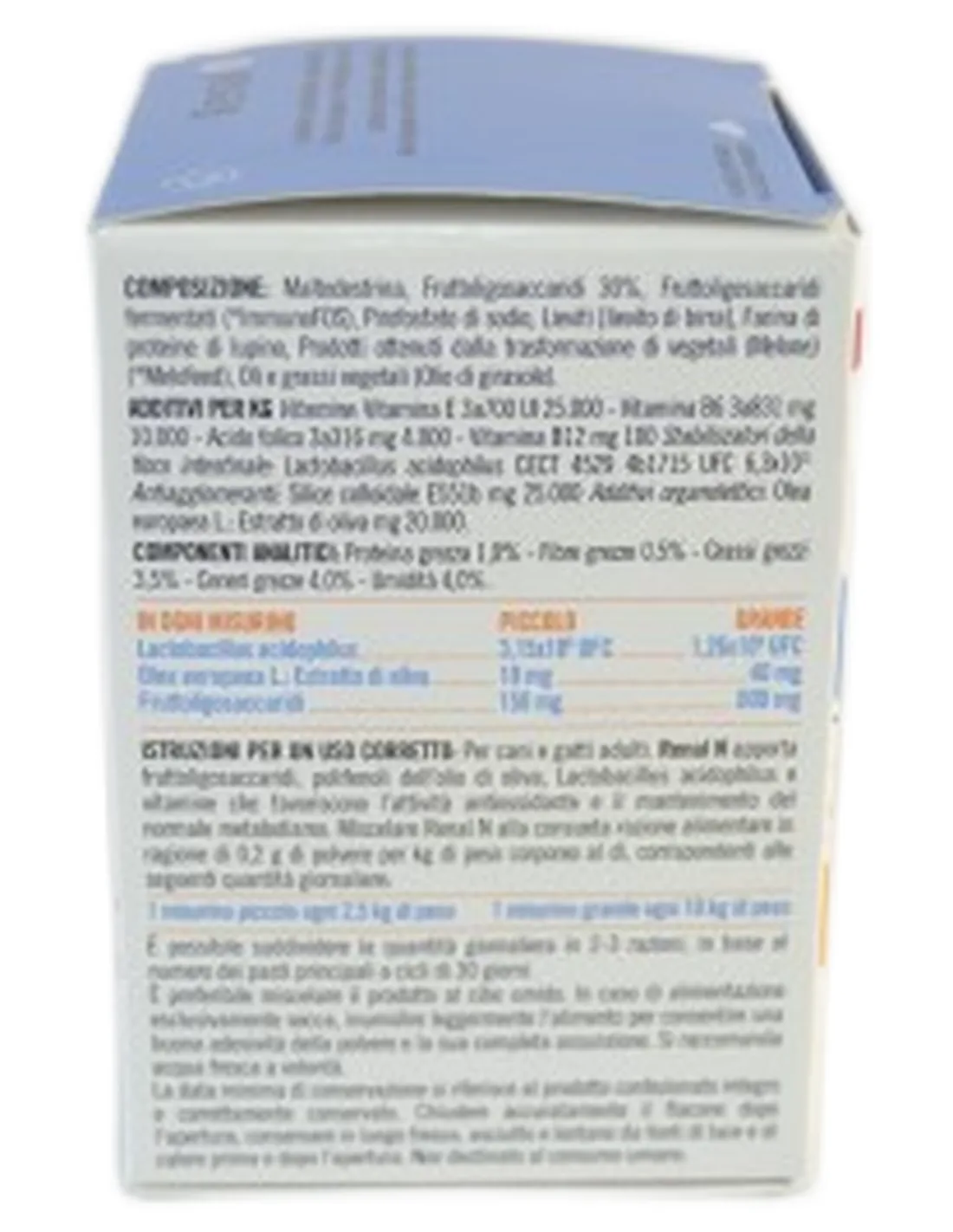 Renal N Candioli mangime complementare 70 g   Renal N Candioli mangime complementare 70 g