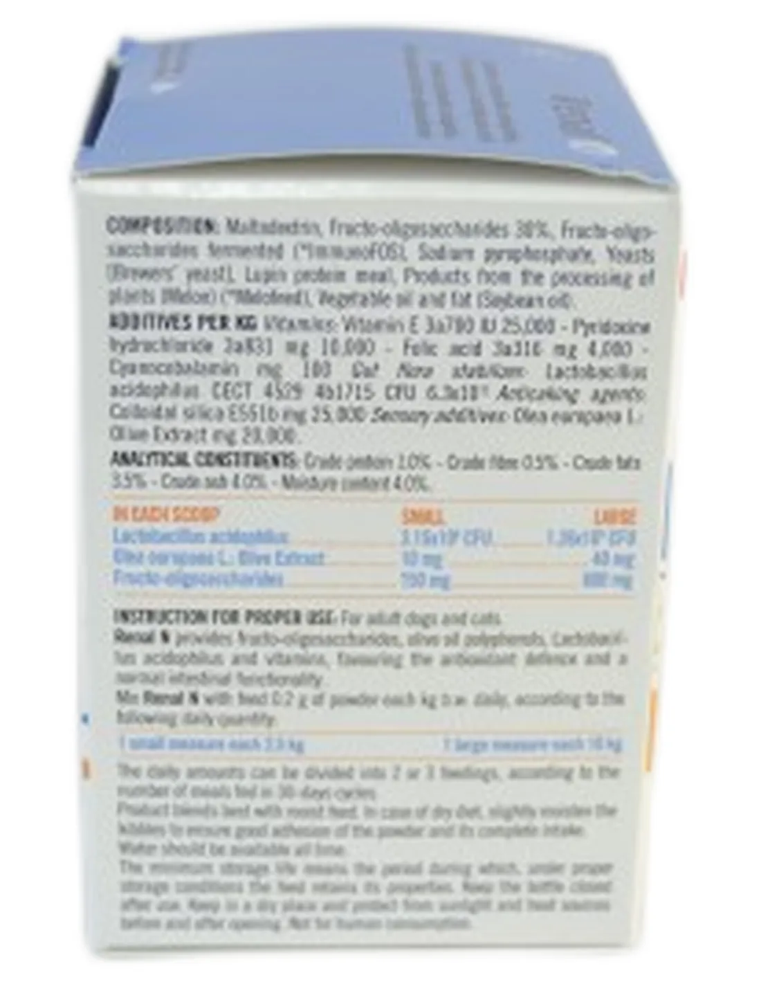 Renal N Candioli mangime complementare 70 g   Renal N Candioli mangime complementare 70 g
