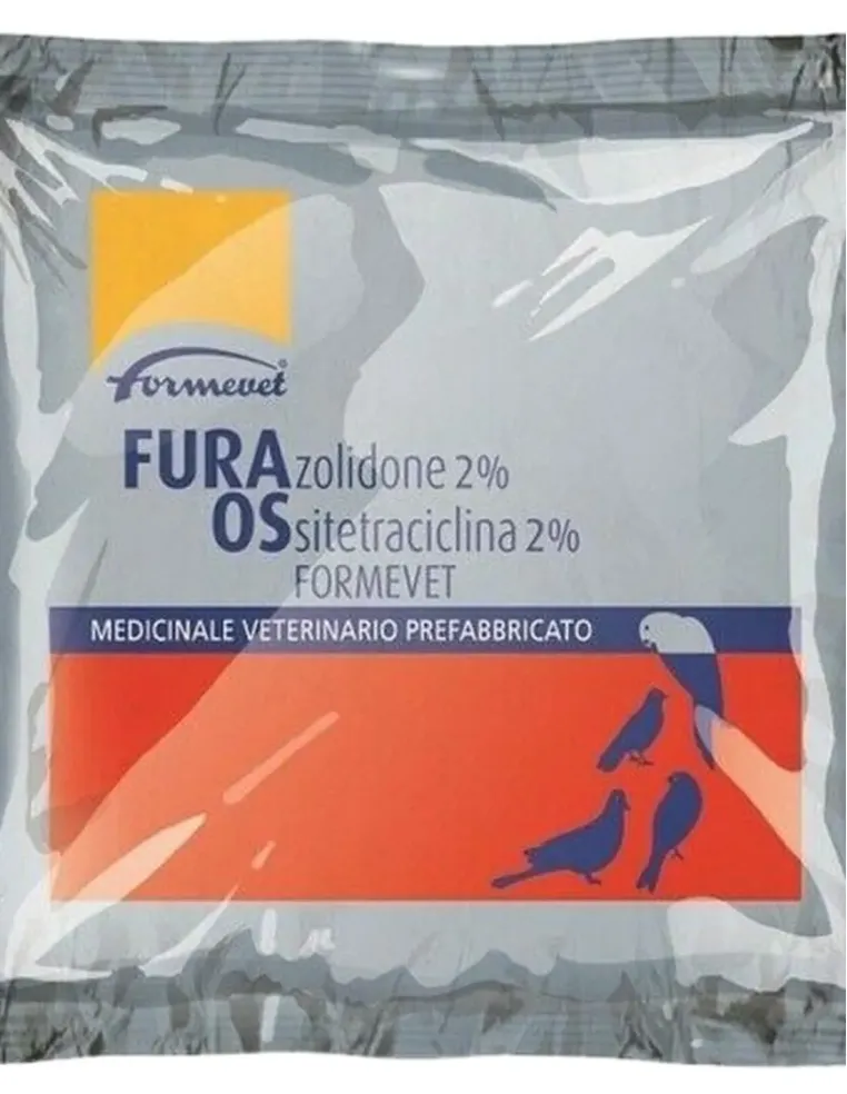 Furazolidone 2% Ossitetraciclina 2% Formevet busta 30 g  