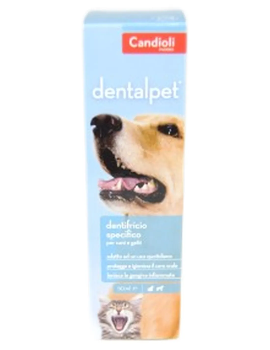 DentalPet Candioli dentifricio per cani e gatti 50 ml  