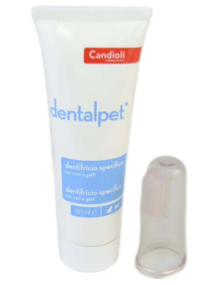 DentalPet Candioli dentifricio per cani e gatti 50 ml  