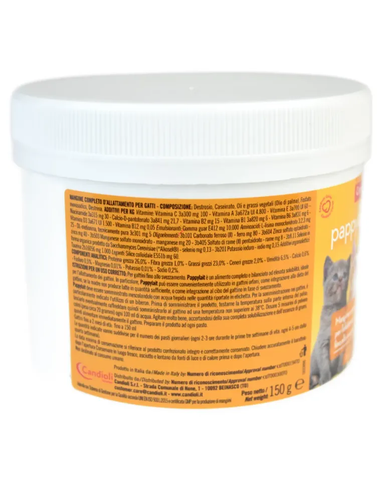 Pappylait Gatto Candioli sospensione orale polvere 150 g  