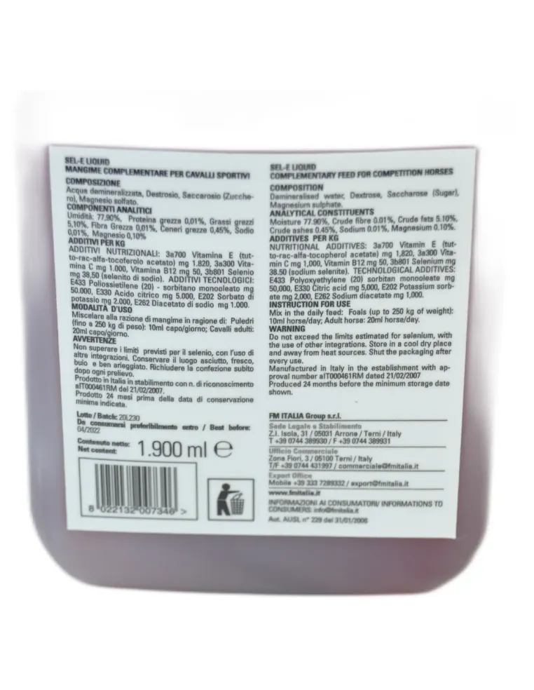 Sel-E Liquid FM Italia 1900 ml  