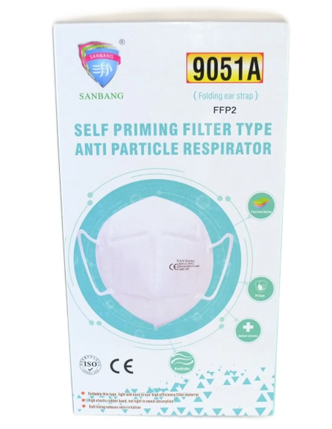 Mascherine di protezione di Alta qualità FFP2 Certificata CE 1 pezzo  