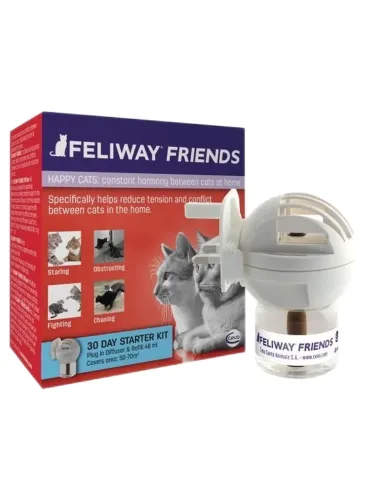 Feliway friends diffusore + ricarica 48 ml  