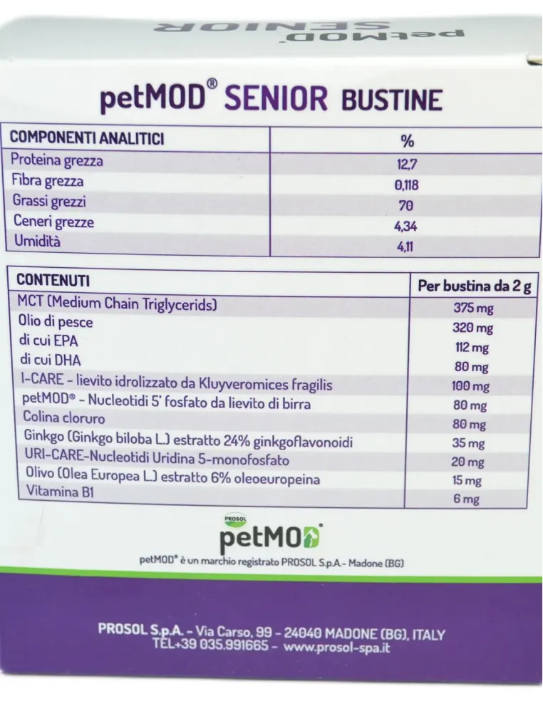 Petmod Senior Prosol 30 bustine  