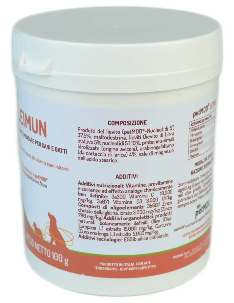 Petmod Leimun Prosol barattolo da 100 g  
