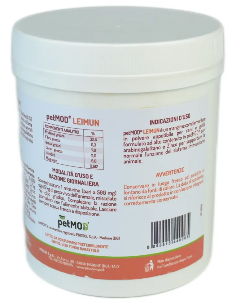 Petmod Leimun Prosol barattolo da 100 g  
