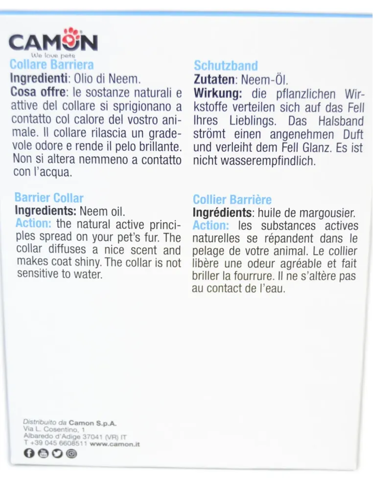 Protection Collare Barriera gatto 35 cm Camon  