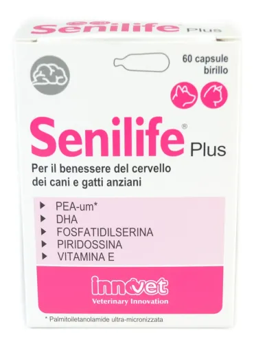 Senilife Plus 60 capsule birillo Innovet  