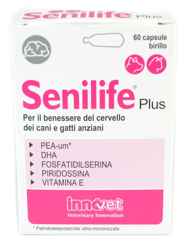 Senilife Plus 60 capsule birillo Innovet  
