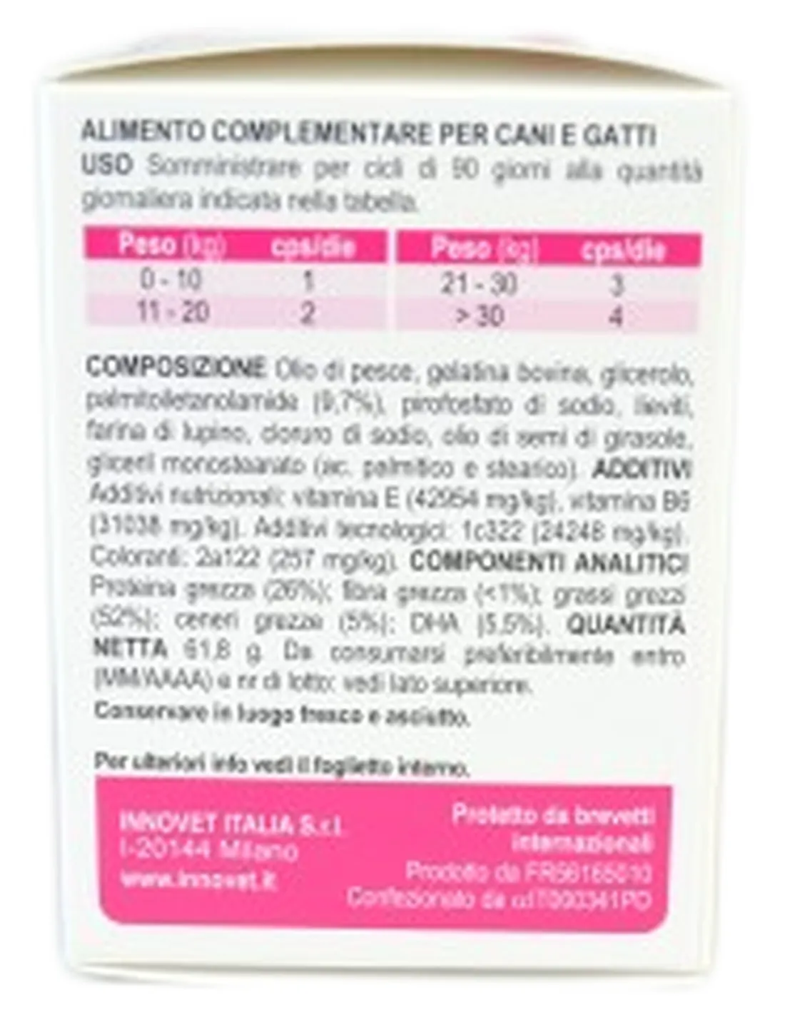 Senilife Plus 60 capsule birillo Innovet  