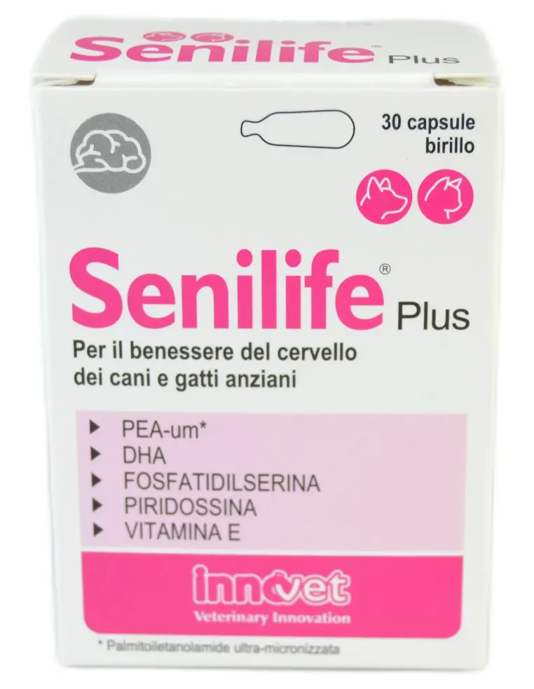 Senilife Plus 30 capsule birillo Innovet  