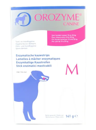 Orozyme Canine strisce per cani di taglia media m Ecuphar  