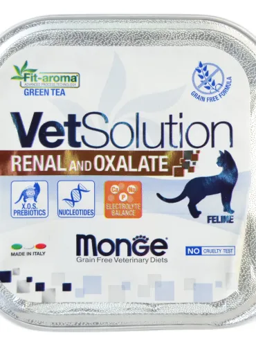 Monge Vetsolution renal & oxalate feline 100 g  