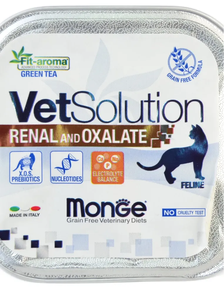 Monge Vetsolution renal & oxalate feline 100 g  