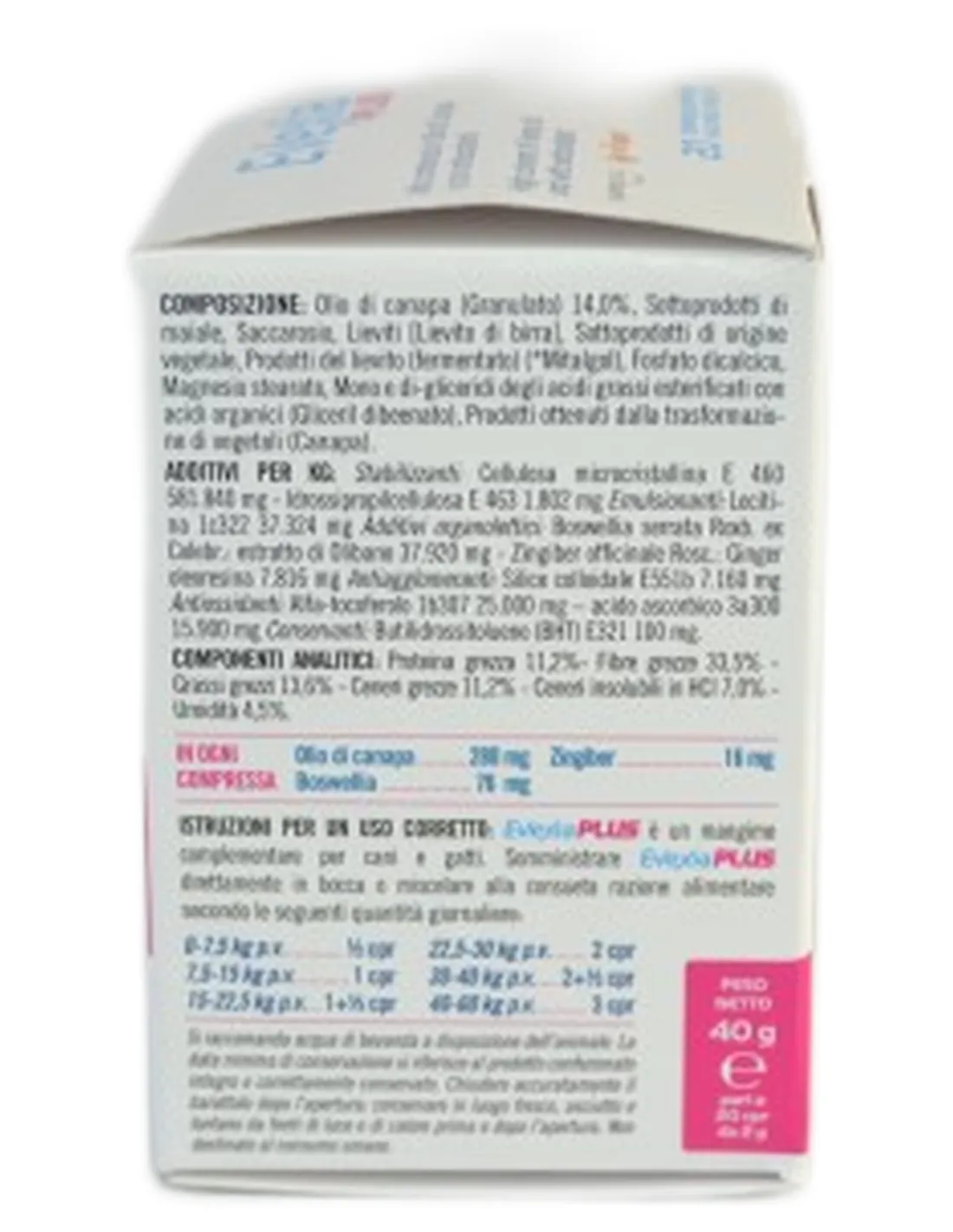 Evexia Plus 20 compresse  