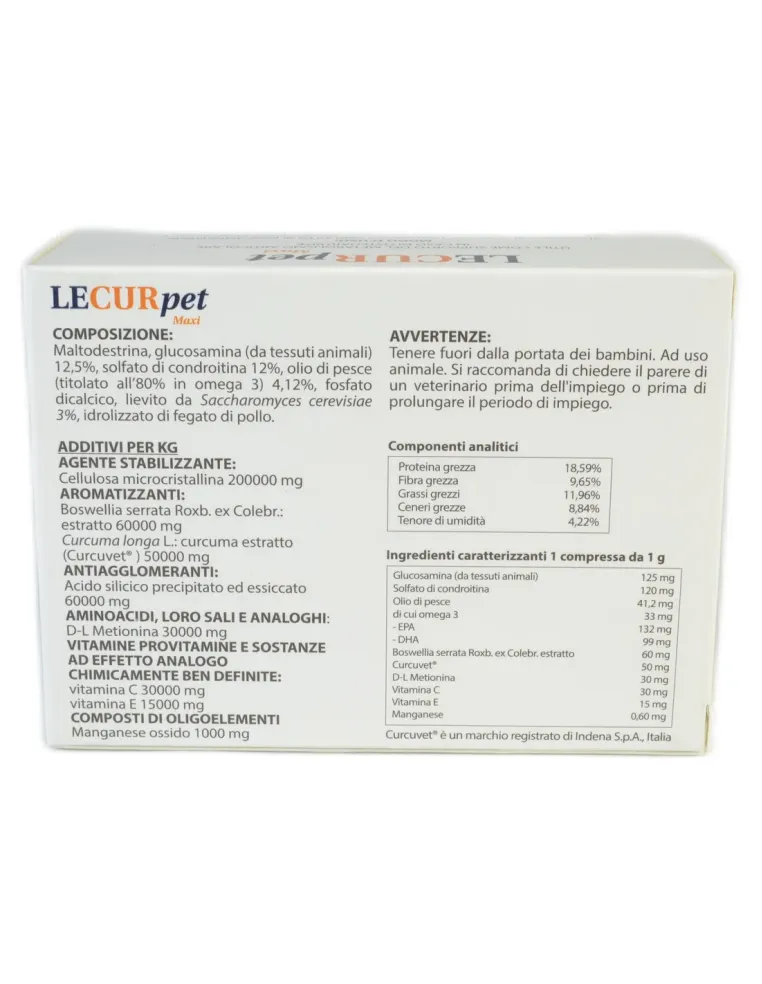 Lecurpet maxi 60 compresse