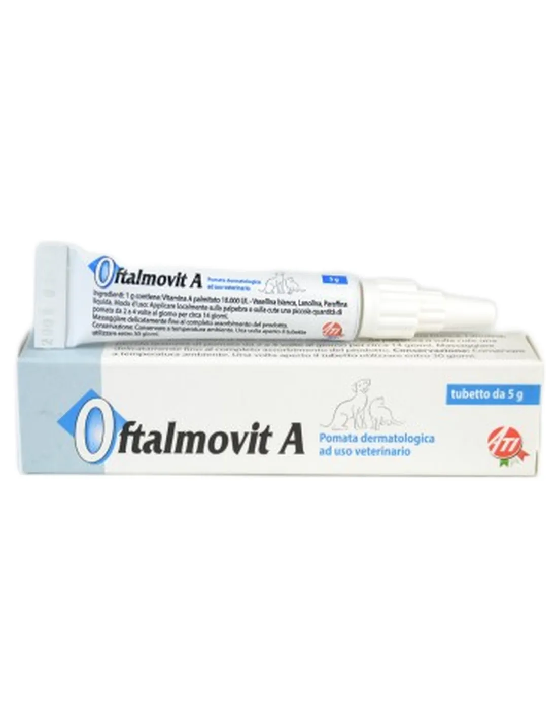 Oftalmovit A tubetto da 5 g Ati  
