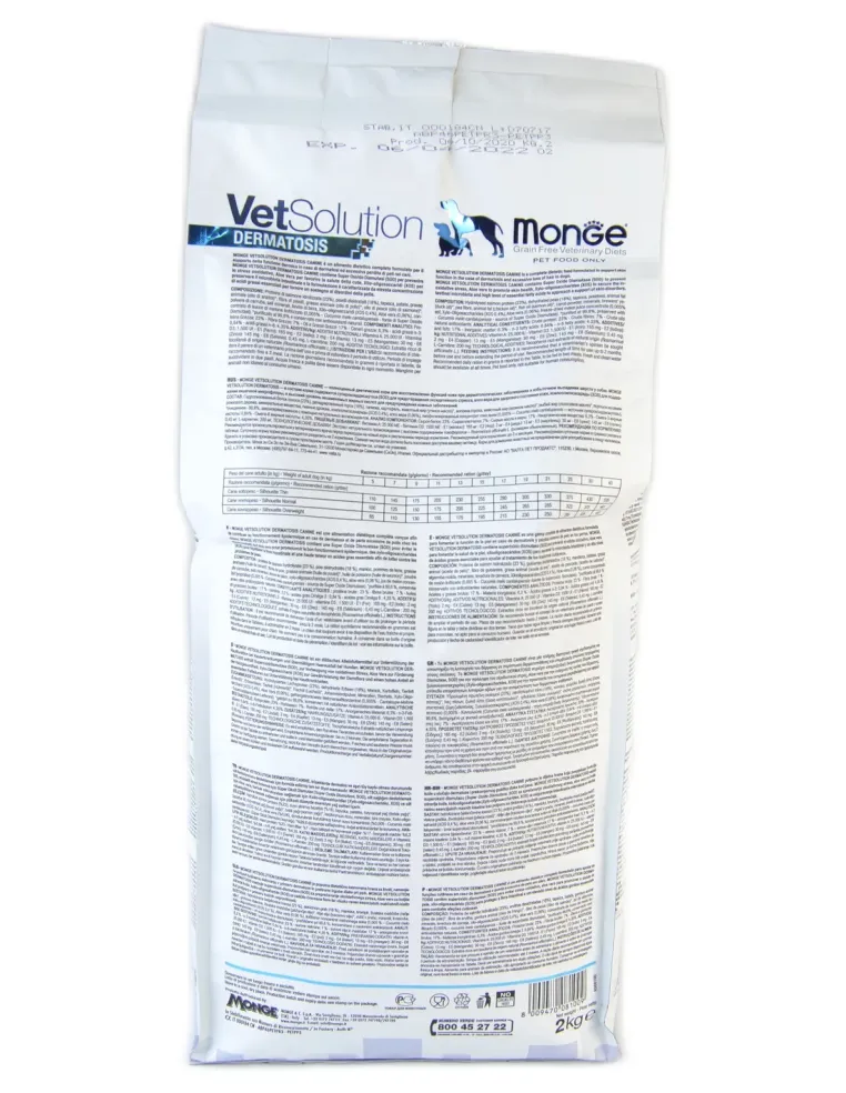 Vetsolution Monge canine dermatosis 2 kg  