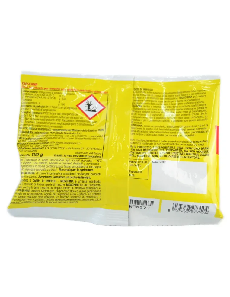 Fortecid Mosche esca insetticida 100 g Formevet  