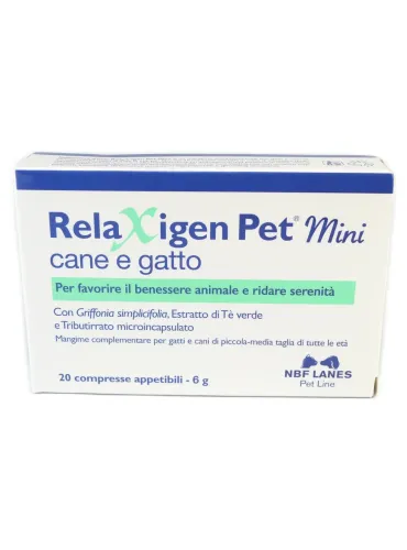 Relaxigen Pet Mini 20 compresse NBF  