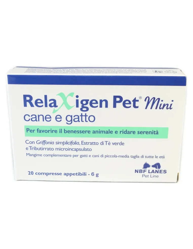 Relaxigen Pet Mini 20 compresse NBF  