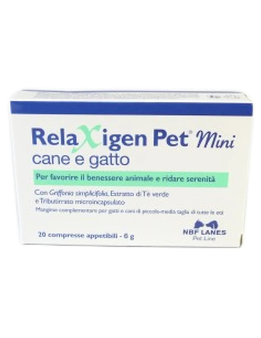 Relaxigen Pet Mini 20 compresse NBF  