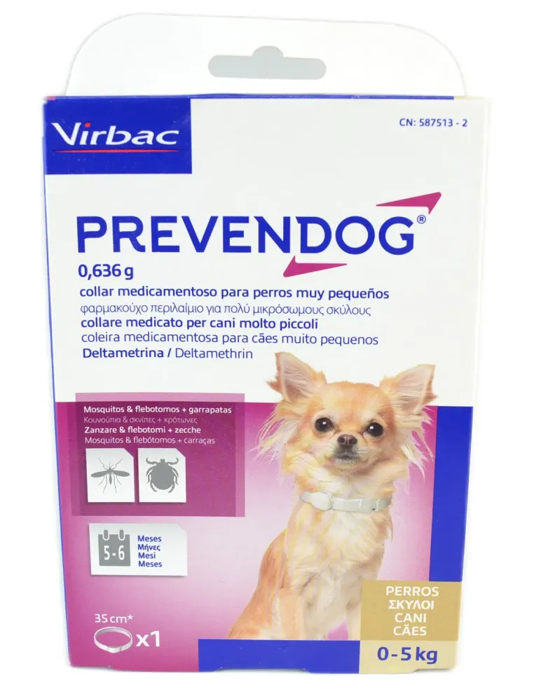 Prevendog collare cm 35 per cani fino a 5 kg  